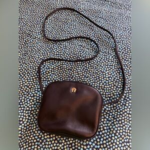 Rtienne Aigner Black Leather Bag